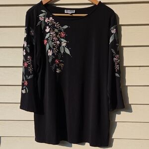 JM Collection Black Top